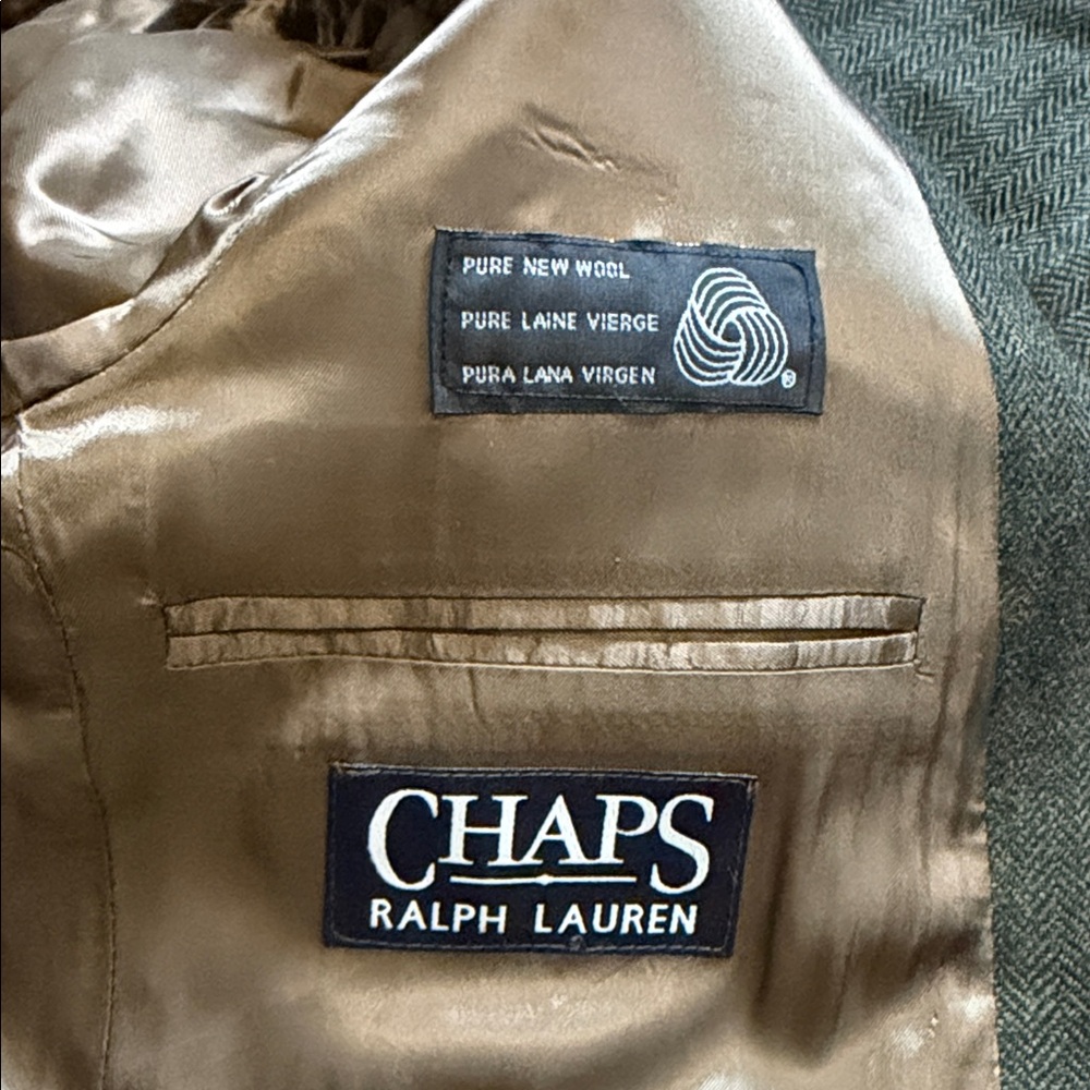 Chaps Men's Dark Green Blazer - Picture 11 of 12
